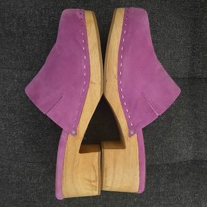 Charlotte Stone Martino Clogs in Orchid